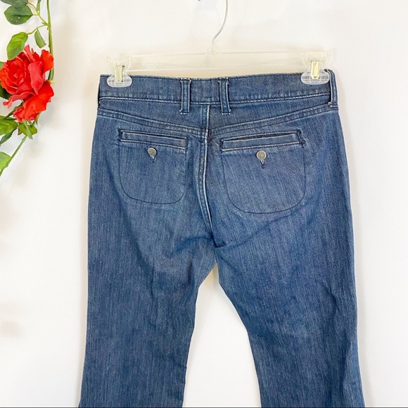 💋3/$20💋Old Navy Sweetheart Bootcut Denim Blue Jeans - Picture 5 of 7